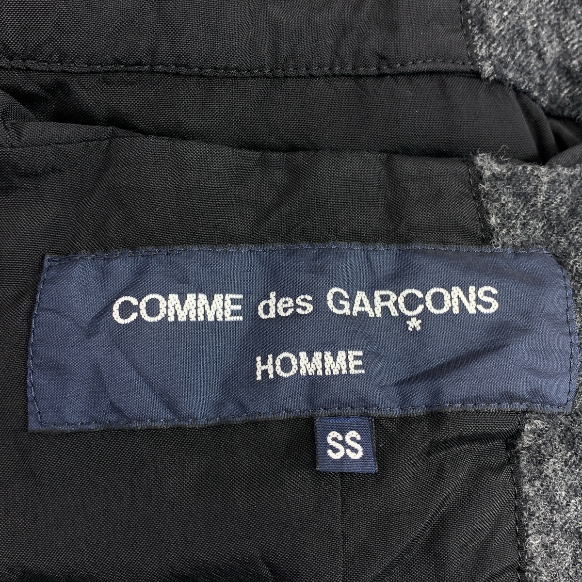 COMME des GARCONS HOMME / コムデギャルソンオム ウール縮絨 3B テーラードジャケット