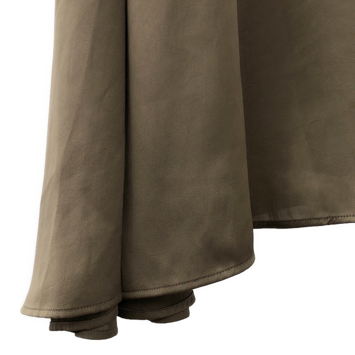 MUSE de Deuxieme Classe / ミューズドゥーズィーエムクラス 【Col Pierrot/コルピエロ】Vintage satin cami ヴィンテージ サテン キャミ ワンピース