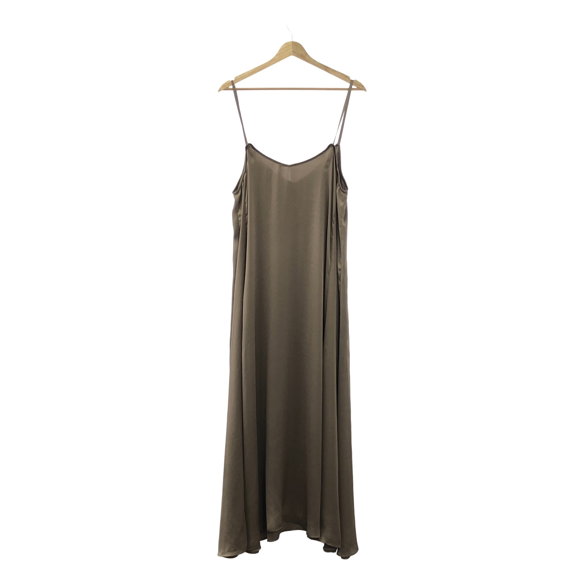 MUSE de Deuxieme Classe / ミューズドゥーズィーエムクラス 【Col Pierrot/コルピエロ】Vintage satin cami ヴィンテージ サテン キャミ ワンピース