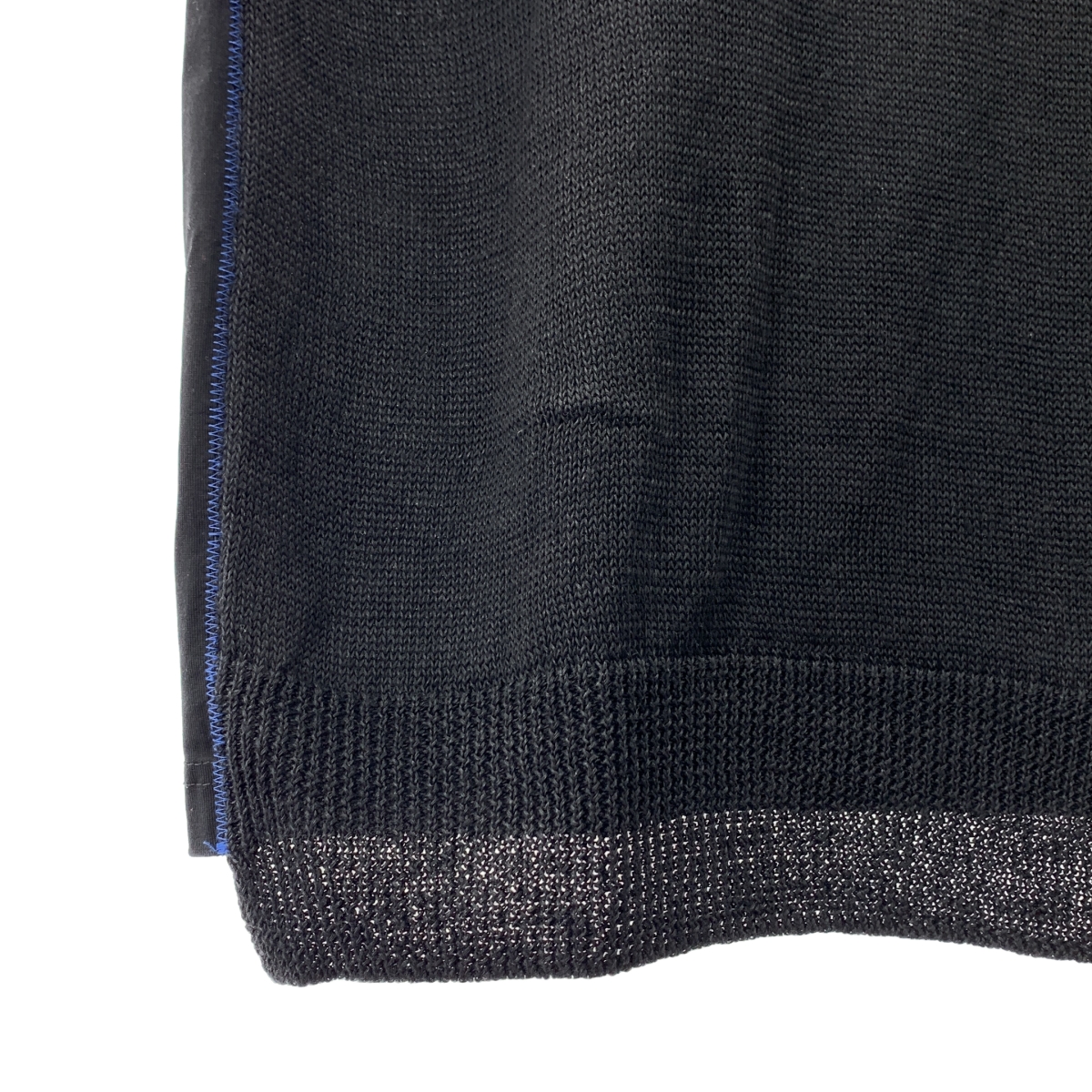 JUNYAWATANABE COMMEdesGARCONS MAN / ジュンヤワタナベマン 異素材 切替 オーバーシルエット サマーニット カットソー Tシャツ