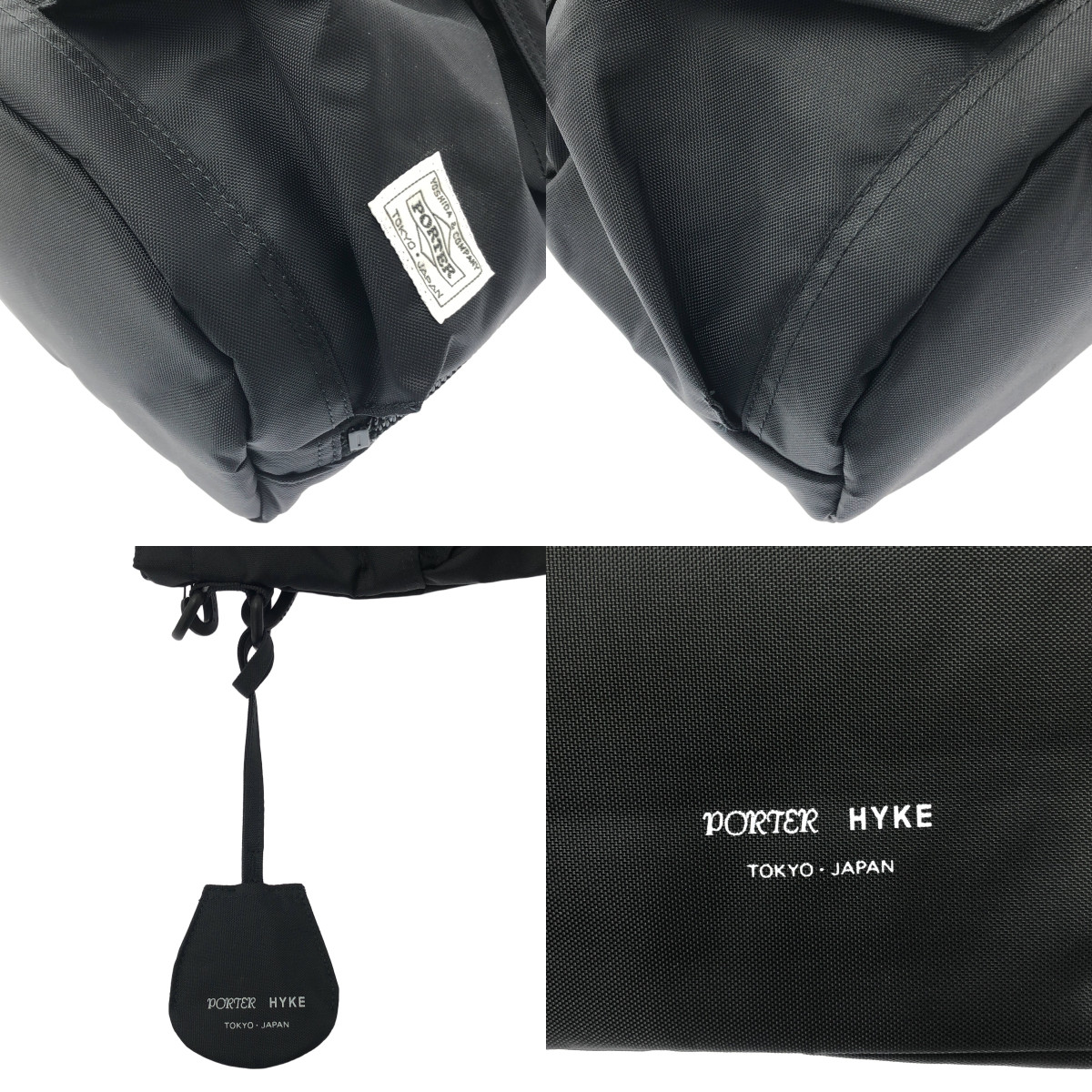 HYKE / ハイク ×PORTER / ポーター 2WAY TOOL BAG SMALL TEFOX ツール バッグ スモール