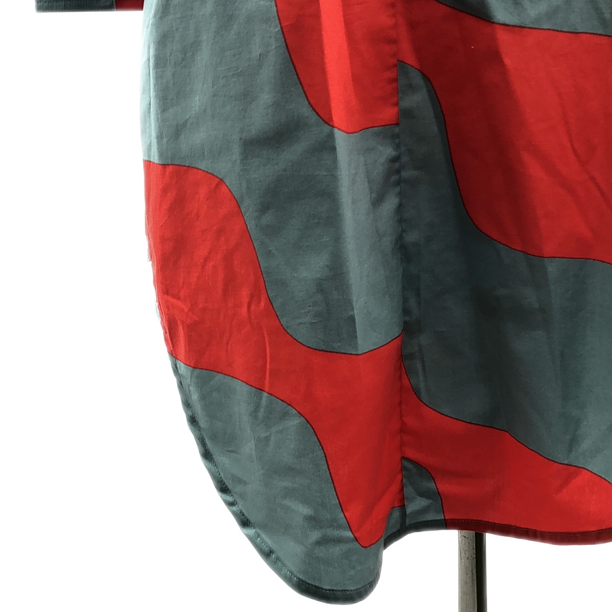 marimekko / マリメッコ ストレッチコットン ベルテッド シャツ ワンピース