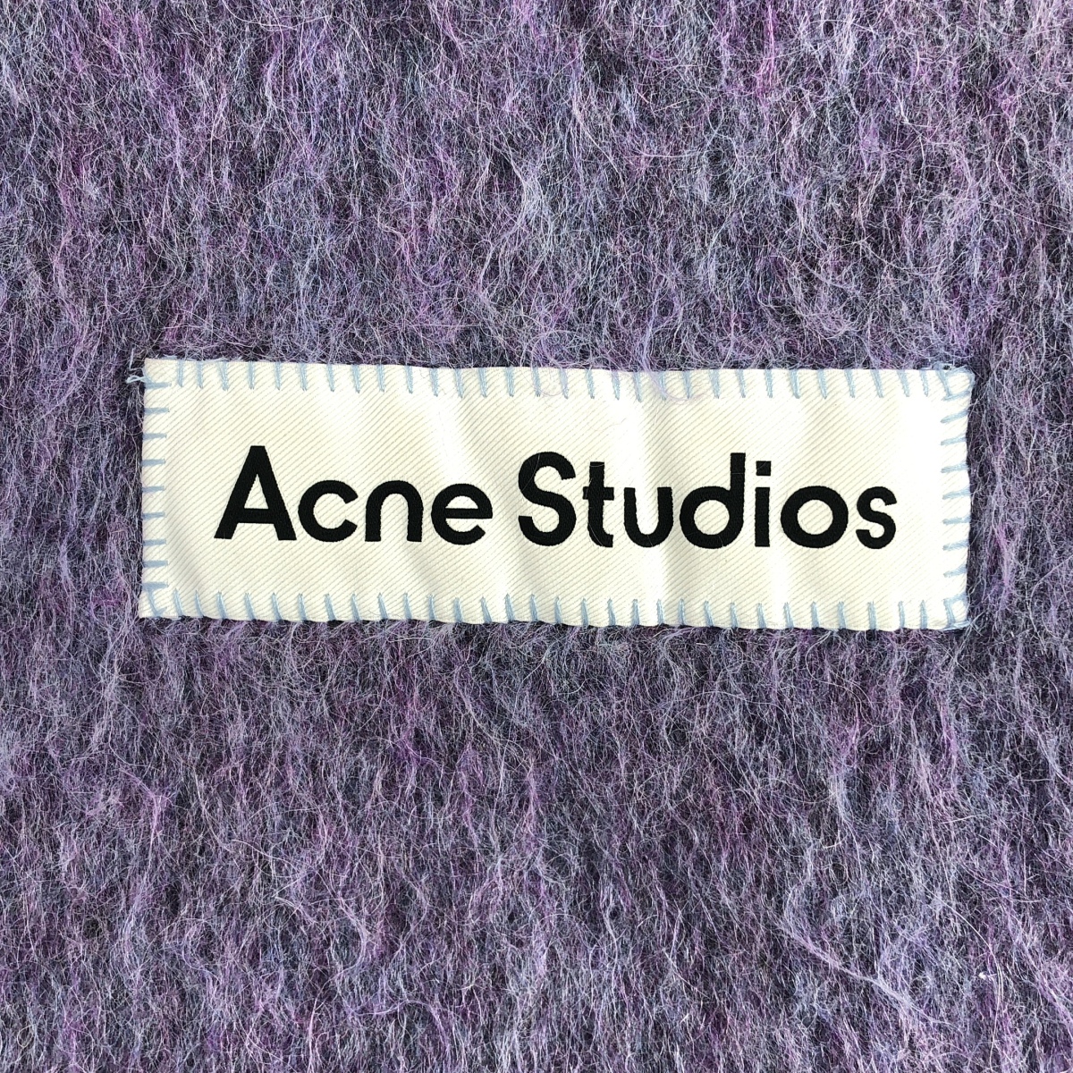 Acne Studios / アクネストゥディオズ アルパカ モヘア ウール フリンジ ストール マフラー