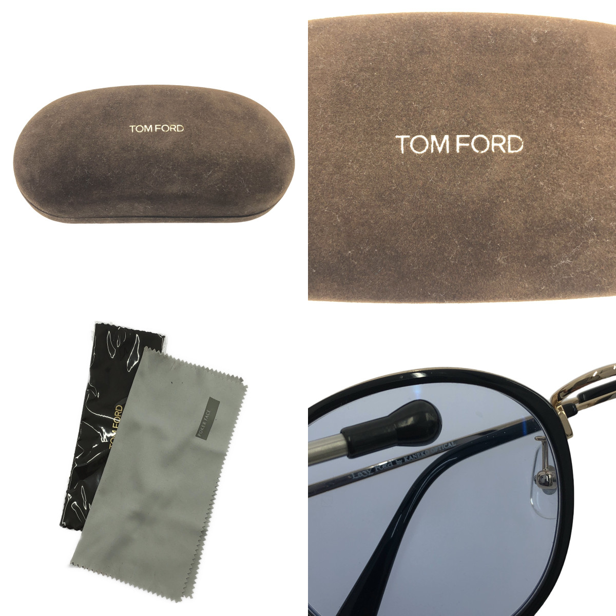 金子眼鏡 / カネコガンキョウ Lazy red by Kaneko optical / フィニッシュドSV チタンフレーム サングラス