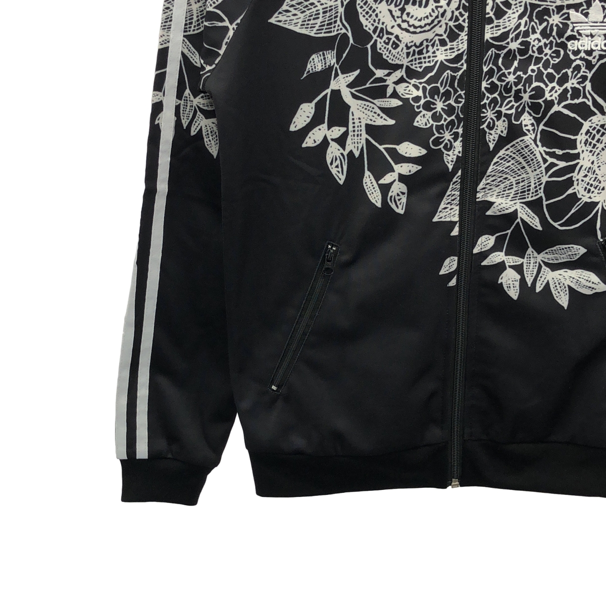 adidas / アディダス FLORIDO SST TT / BJ8399 総柄 両面 ロゴ ジャージ トラックジャケット