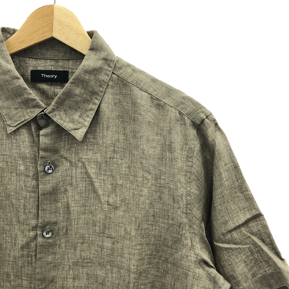 theory / セオリー IRVING SS_SUMMER LINEN SHIRTING 3 リネン シャツ
