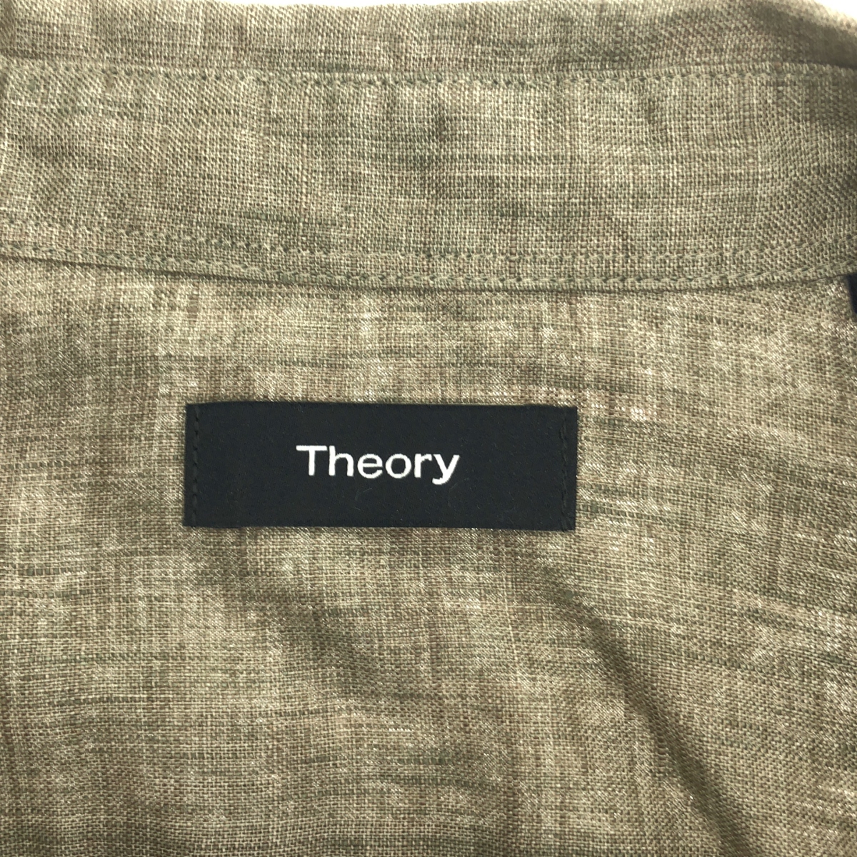 theory / セオリー IRVING SS_SUMMER LINEN SHIRTING 3 リネン シャツ