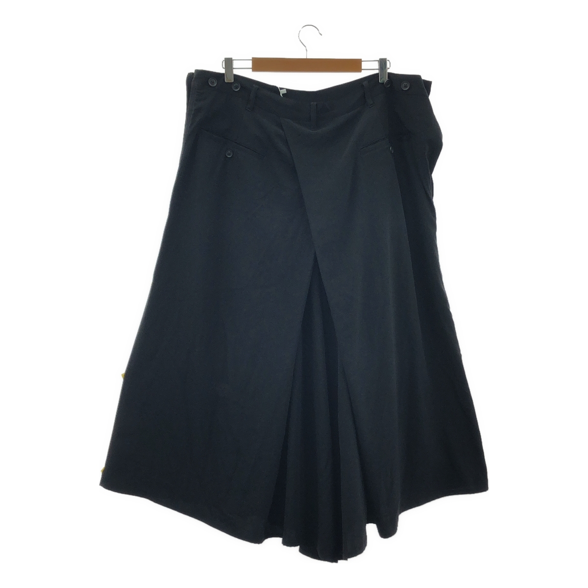 YOHJI YAMAMOTO POUR HOMME / ヨウジヤマモトプールオム TA TUXEDO R-STANDARD HAKAMA PANTS II トリアセテート タキシードクロス 袴パンツ