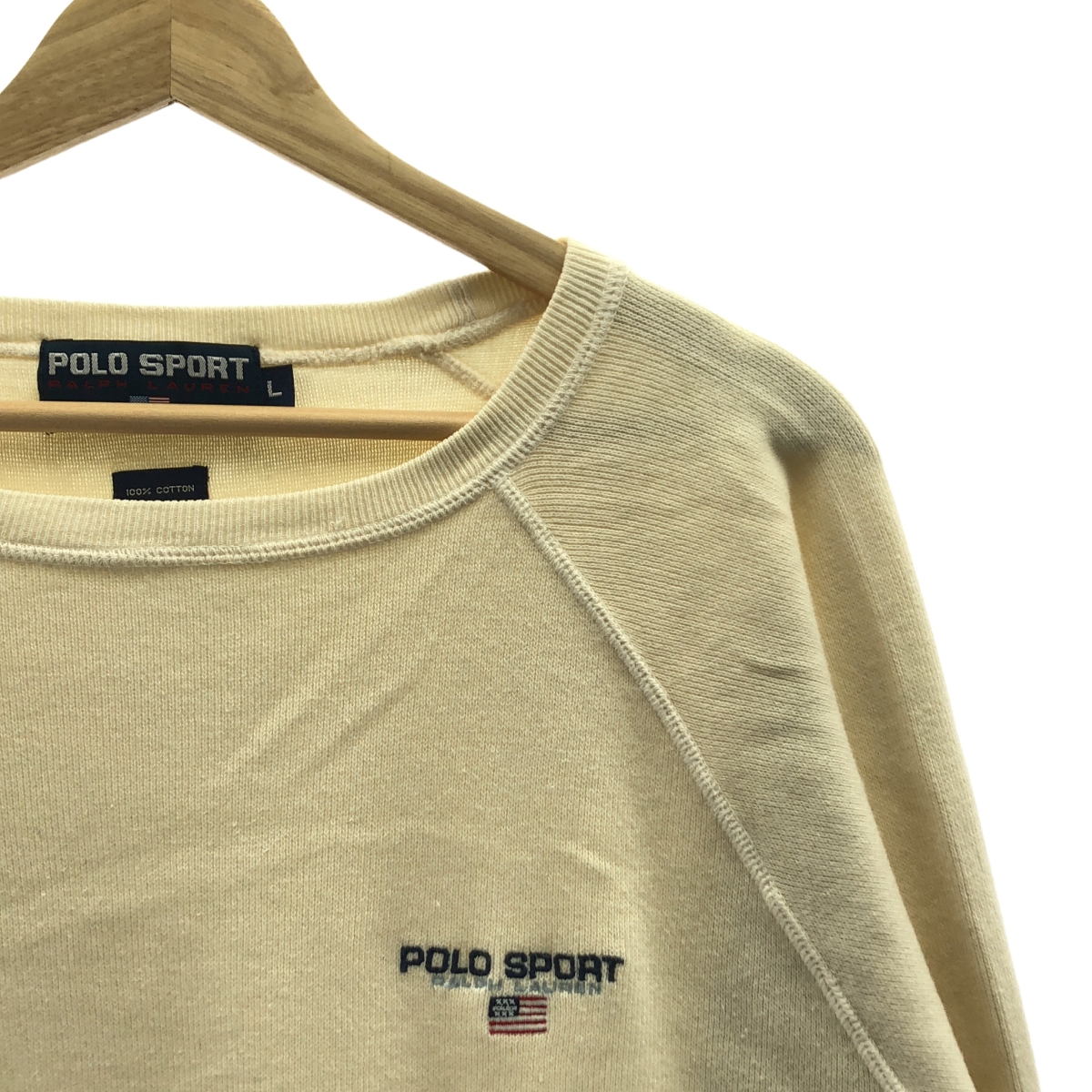 POLO SPORT / ポロスポーツ ロゴ ラグランスリーブ トレーナー