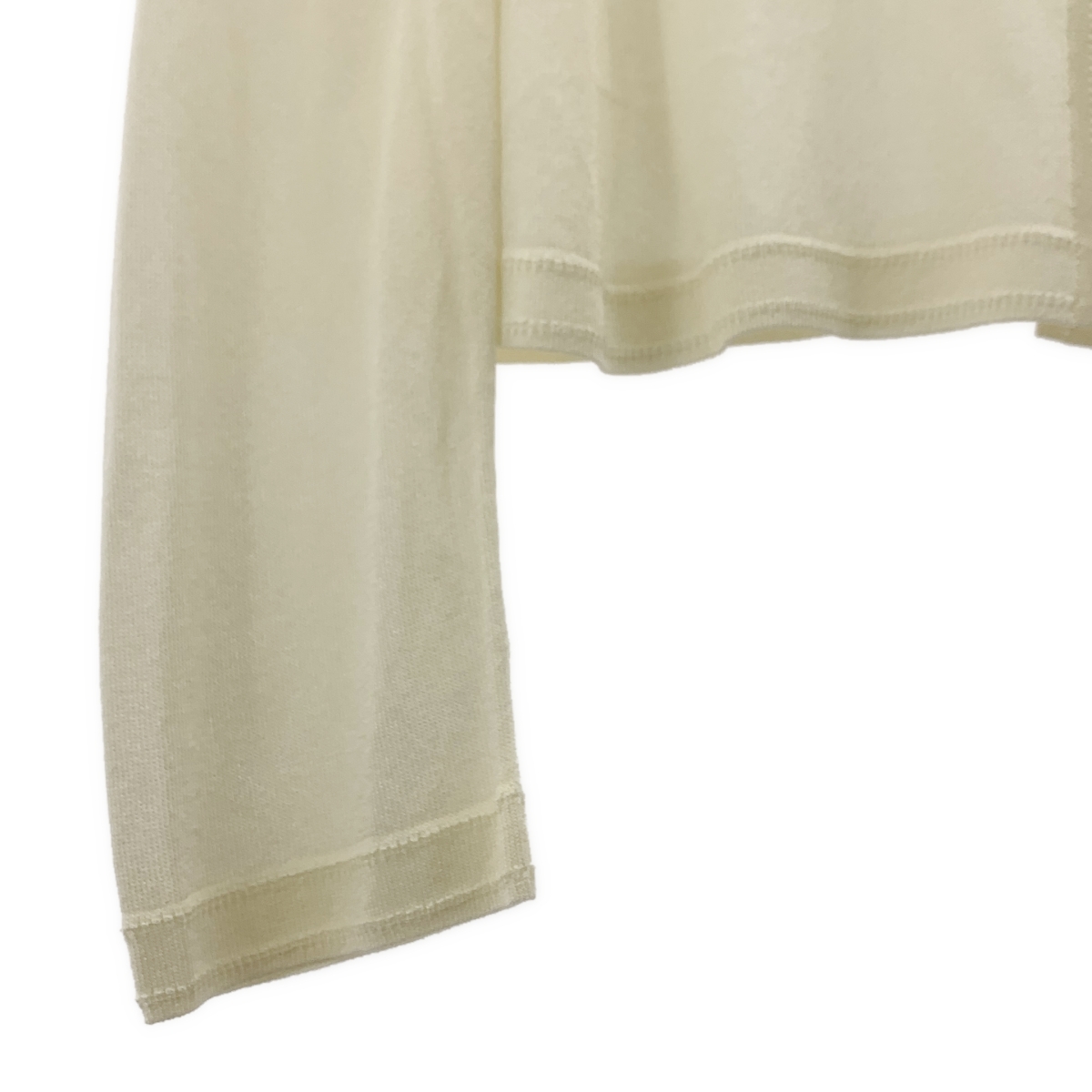 FOXEY / フォクシー Ajoure ロゴ クルーネック カーディガン