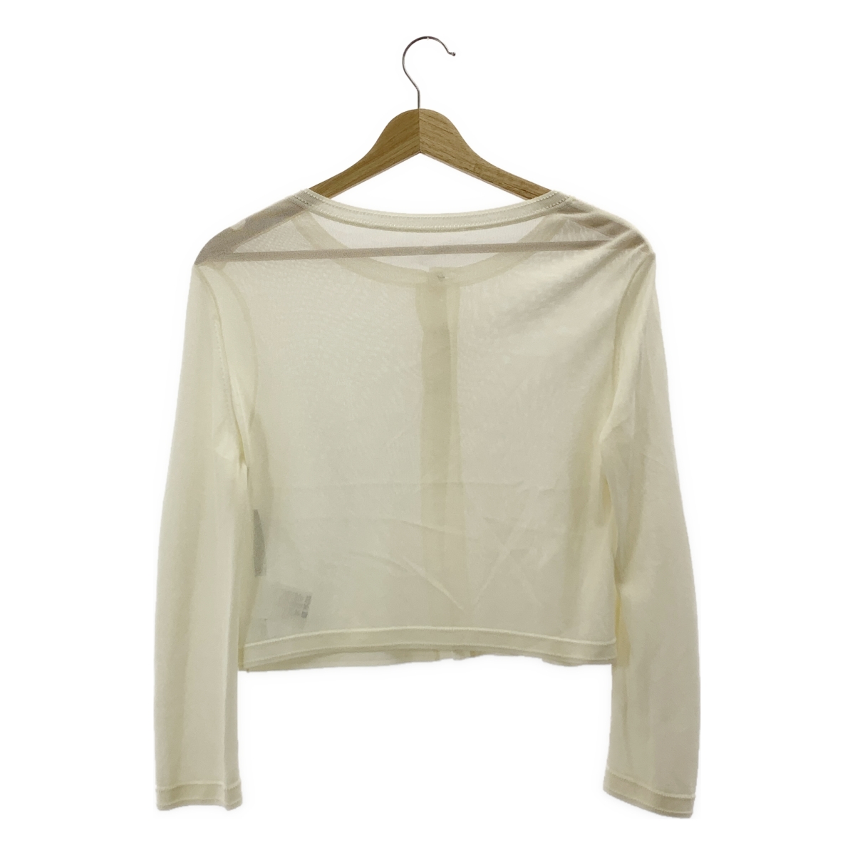 FOXEY / フォクシー Ajoure ロゴ クルーネック カーディガン