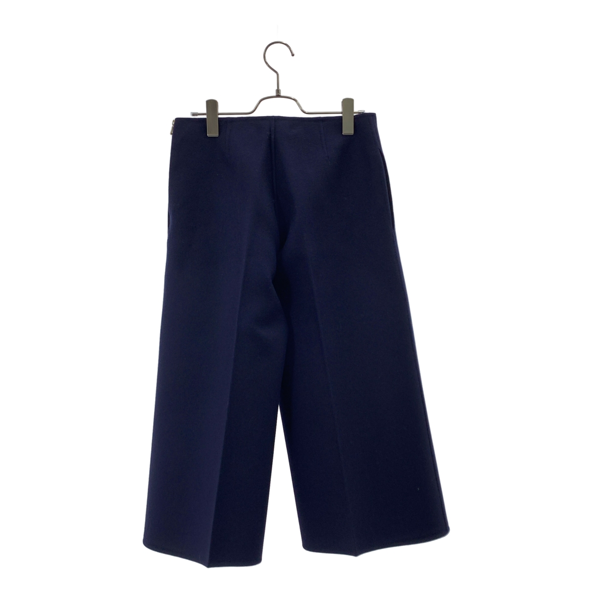 Drawer / ドゥロワー ウール サイドジップ ワイドパンツ