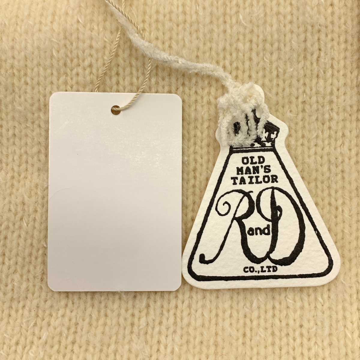 R&D.M.Co / オールドマンズテーラー PILE KNIT GILET モヘヤ ジレ ベスト