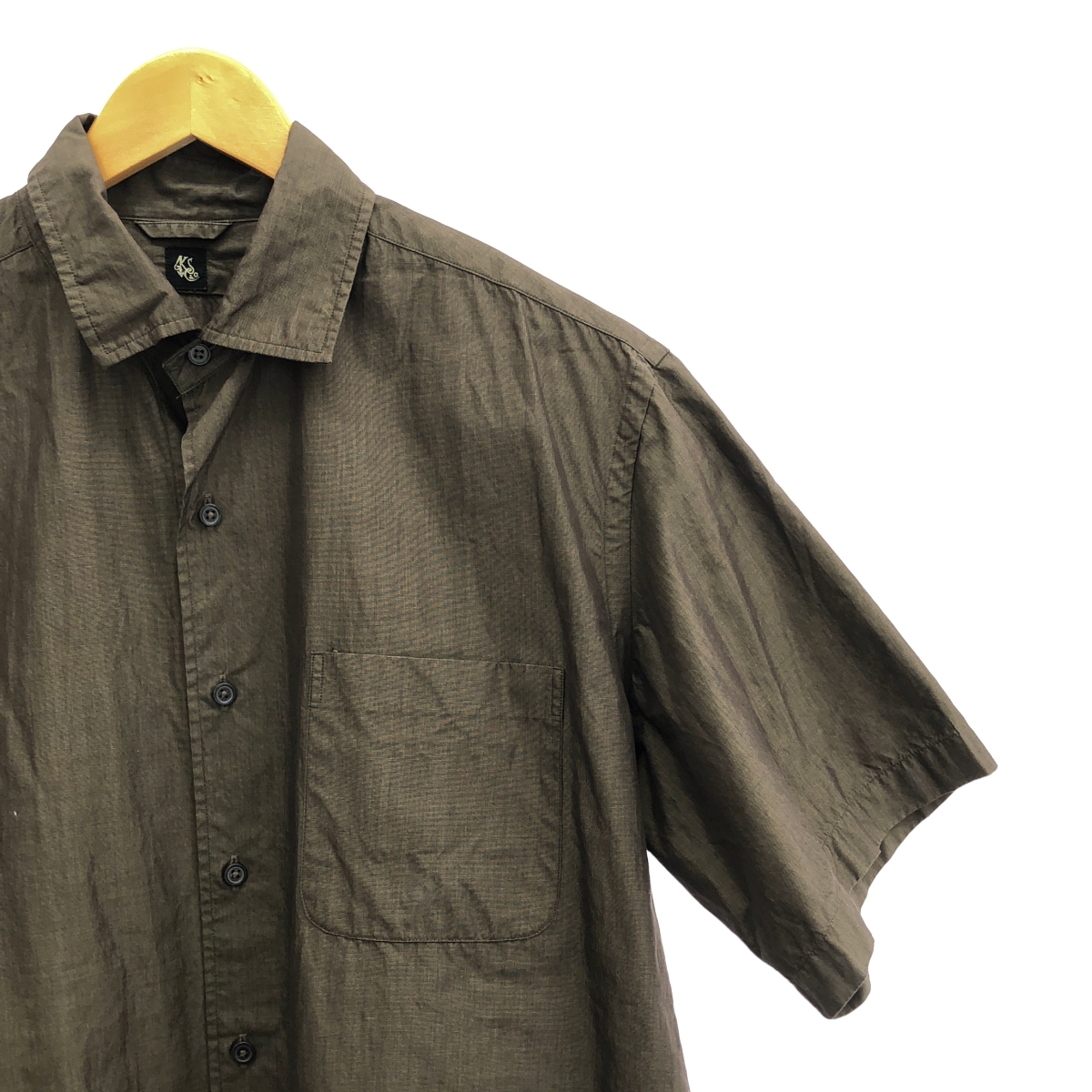 Kaptain Sunshine / キャプテンサンシャイン REGULAR COLLAR S/S SHIRTS コットンシルク 半袖 シャツ