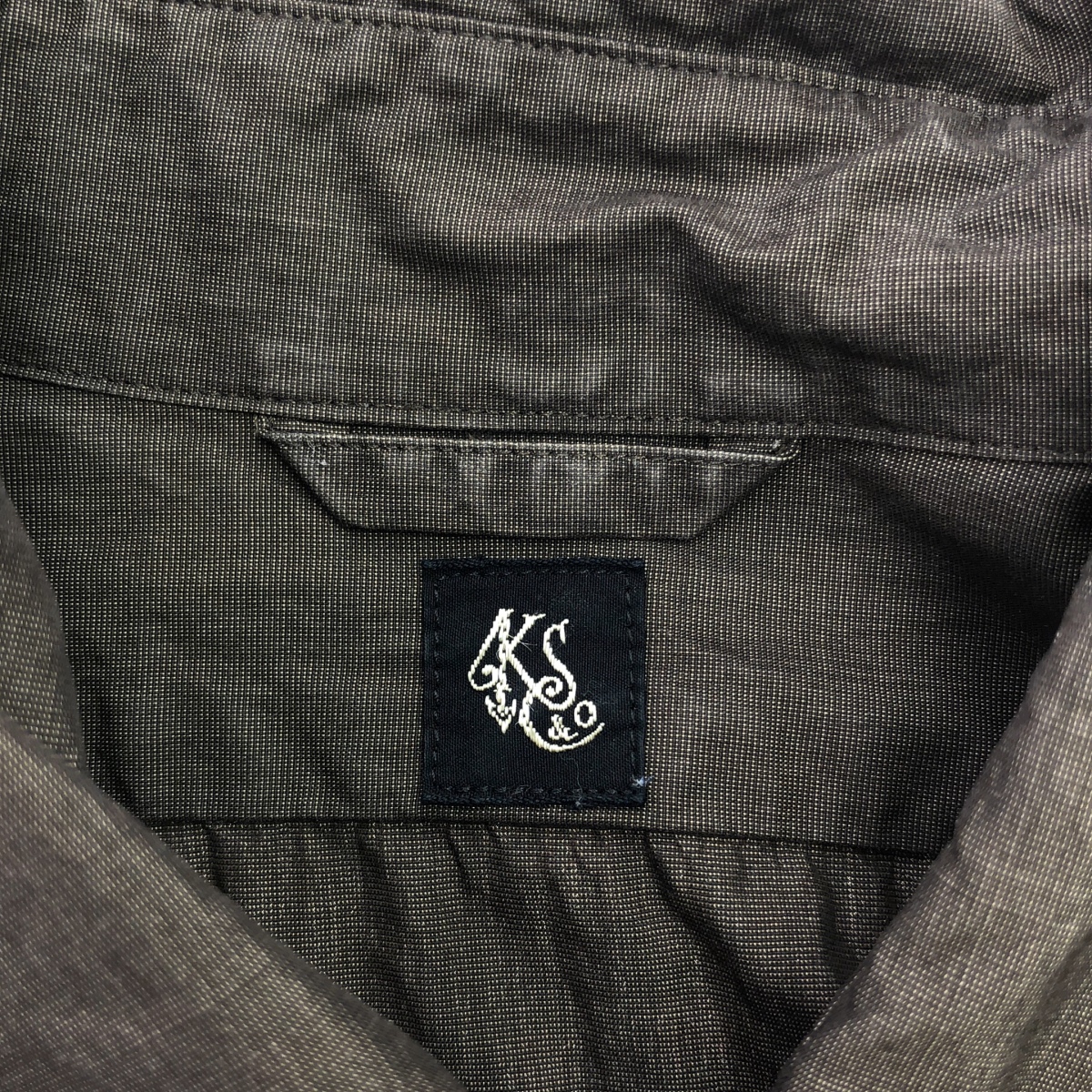 Kaptain Sunshine / キャプテンサンシャイン REGULAR COLLAR S/S SHIRTS コットンシルク 半袖 シャツ