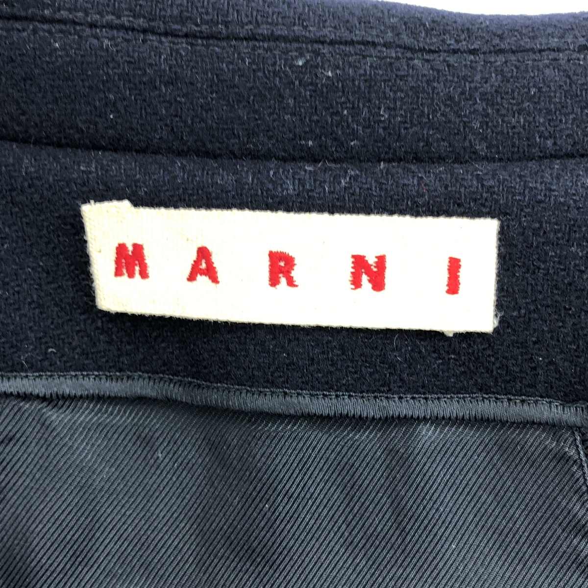 MARNI / マルニ ウール ハーフ Pコート