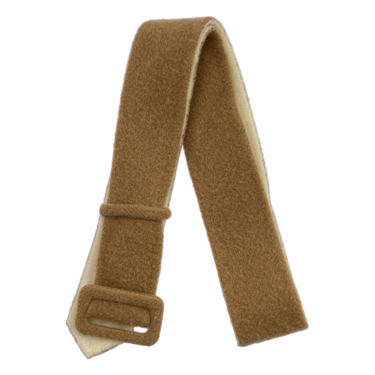 Drawer / ドゥロワー ダブルフェイスウールモヘヤ ベルテッド ノーカラー コート