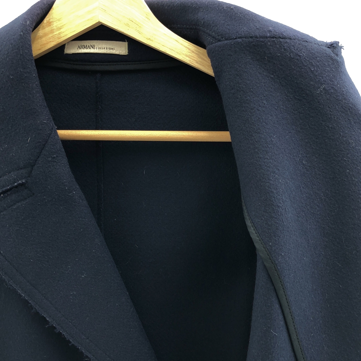 ARMANI COLLEZIONI / アルマーニコレツォーニ ウール ダブルブレスト コート