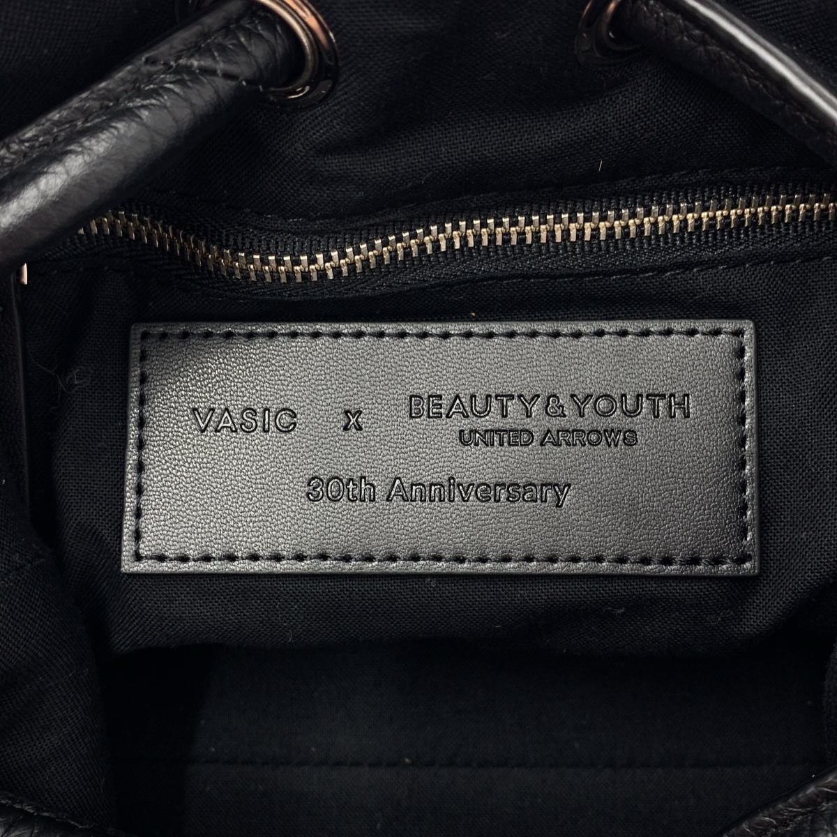 VASIC / ヴァジック × BEAUTY&YOUTH / ビューティーアンドユース 30th Anniversary BOND MINI / ボンドミニハラコ レザー レオパード ハンドバッグ