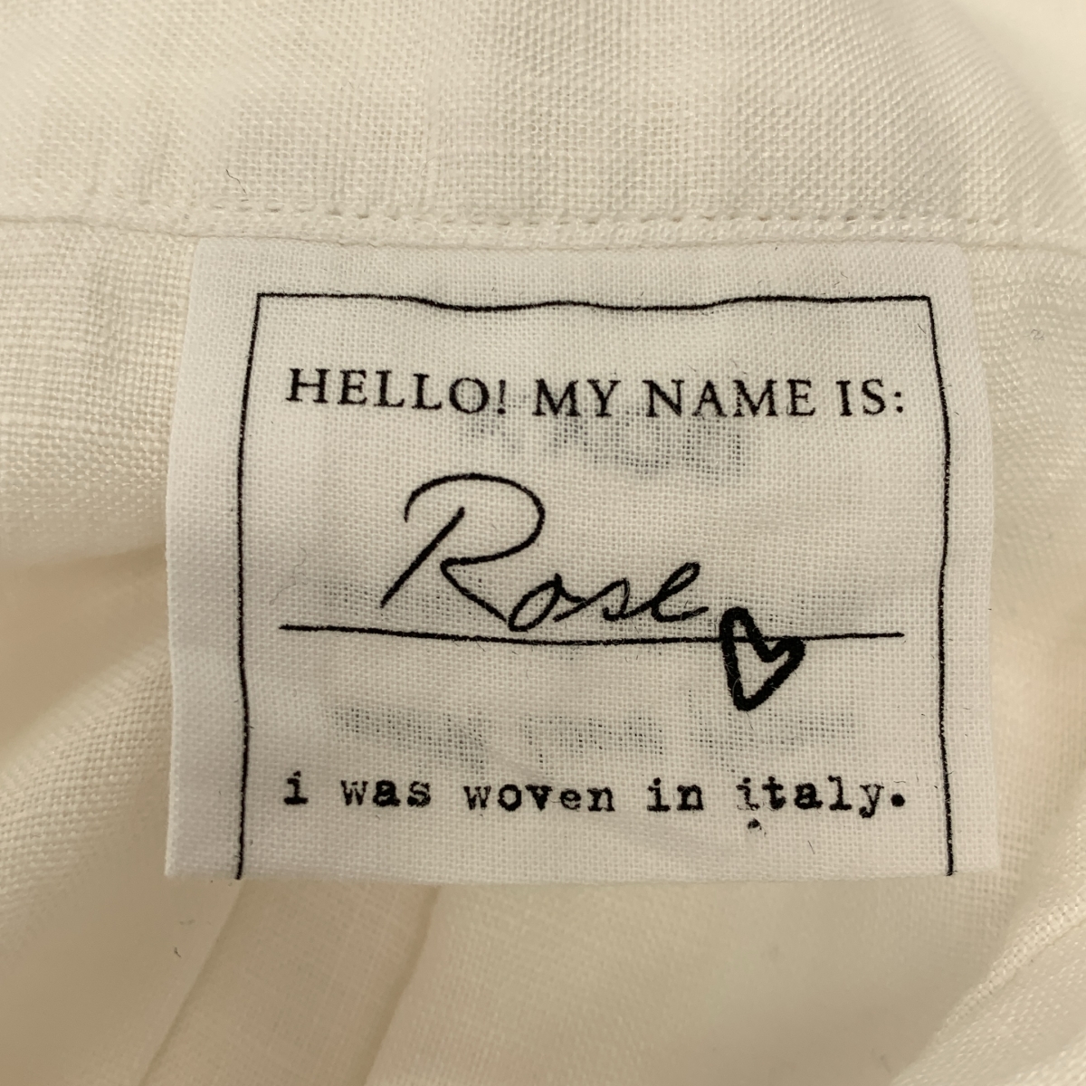 Frank&Eileen / フランクアンドアイリーン ROSE / WHLN / リネン シャツ ブラウス