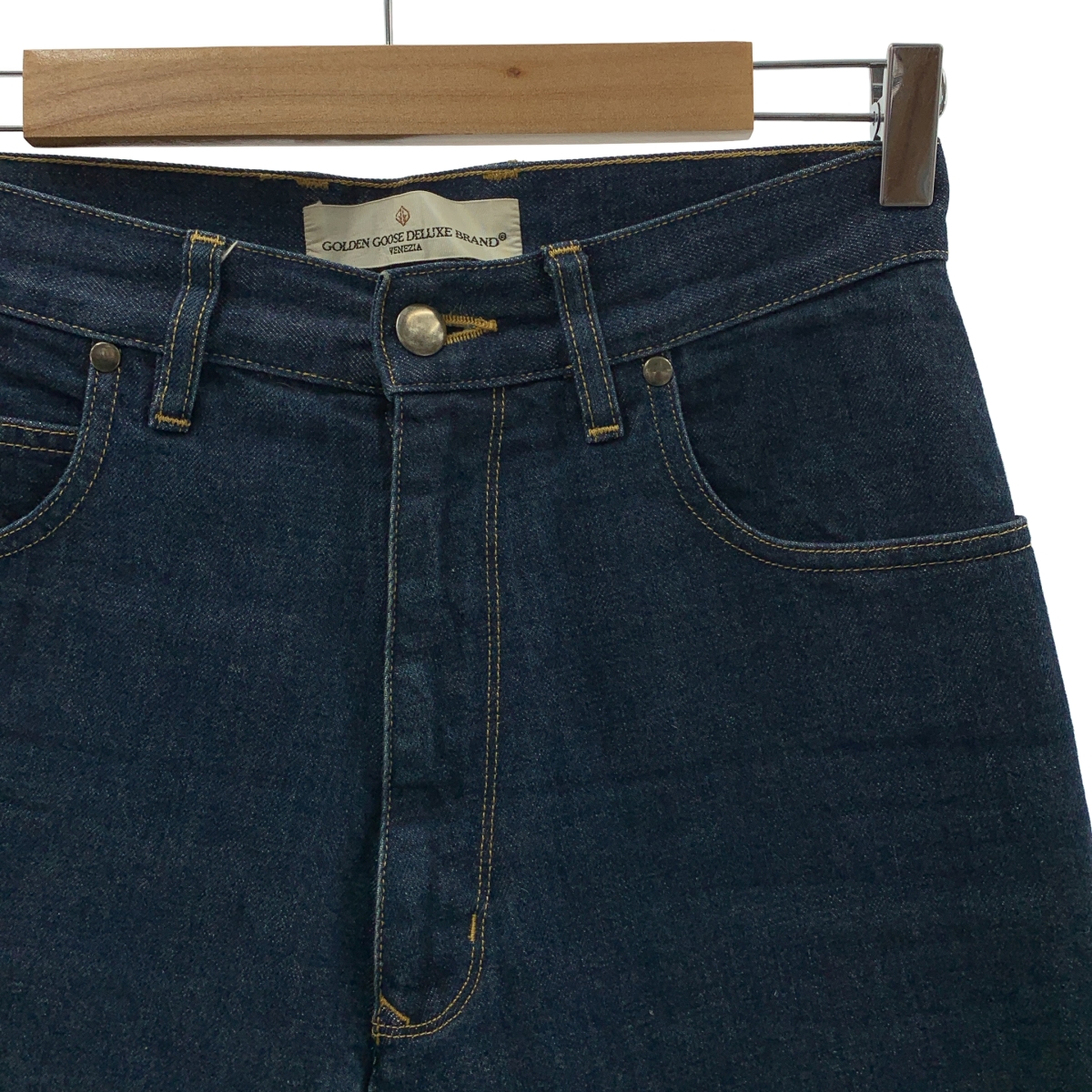 GOLDEN GOOSE / ゴールデングース スター デニム ワイド パンツ