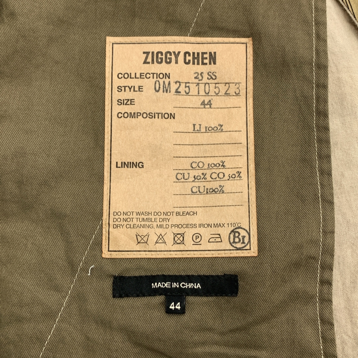 ziggy chen / ジギーチェン Front Pleats Wide Leg Trousers / 2タック ワイド スラックス パンツ