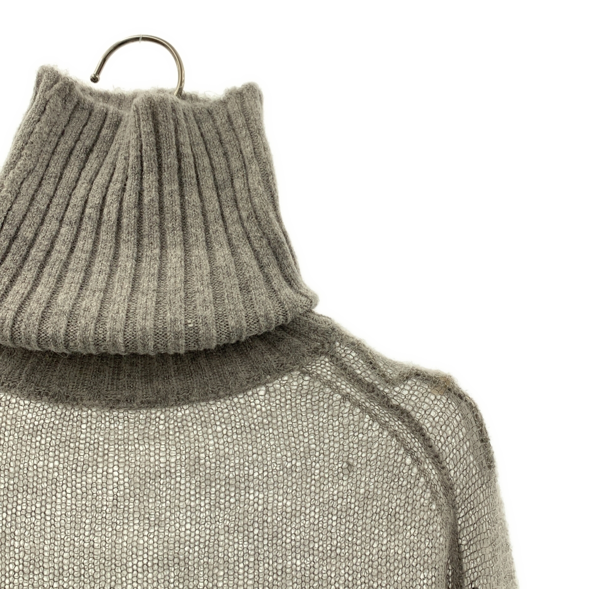 その他 アルパカ モヘア 混 タートルネック ニット