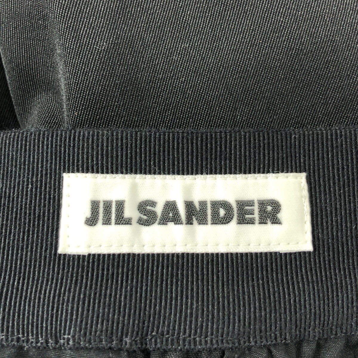 JIL SANDER / ジルサンダー センタープレス ウエストゴム スラックス パンツ