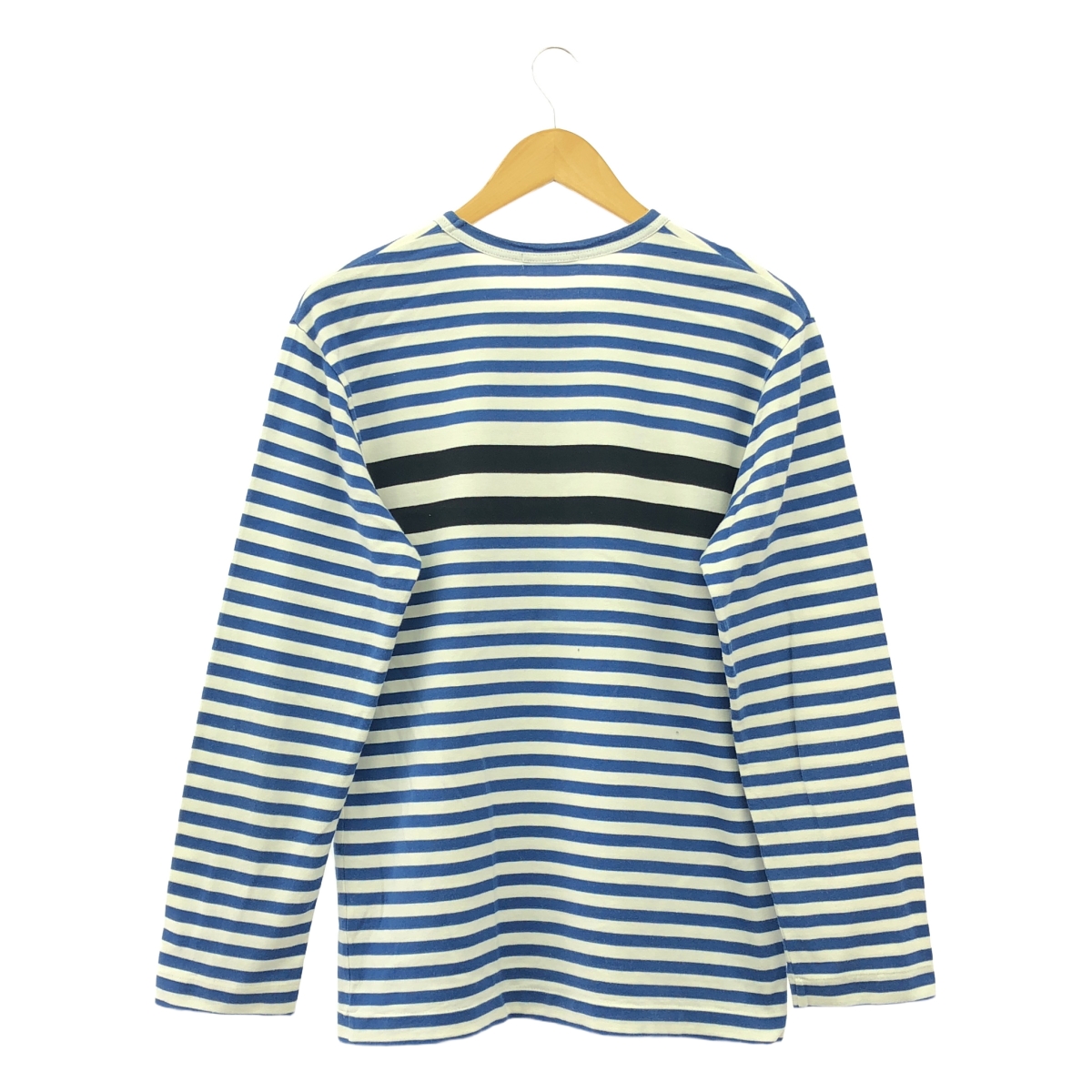 COMME des GARCONS / コムデギャルソン コットン ボーダー クルーネック カットソー