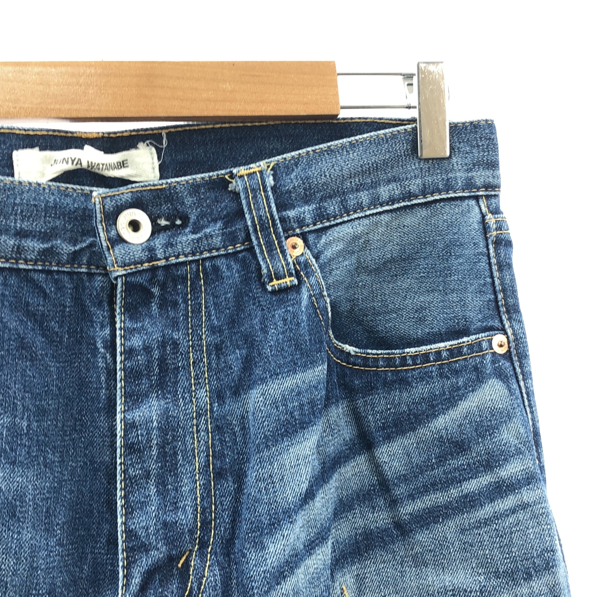 JUNYA WATANABE COMME des GARCONS / ジュンヤワタナベ 再構築 デニム タイト ロングスカート