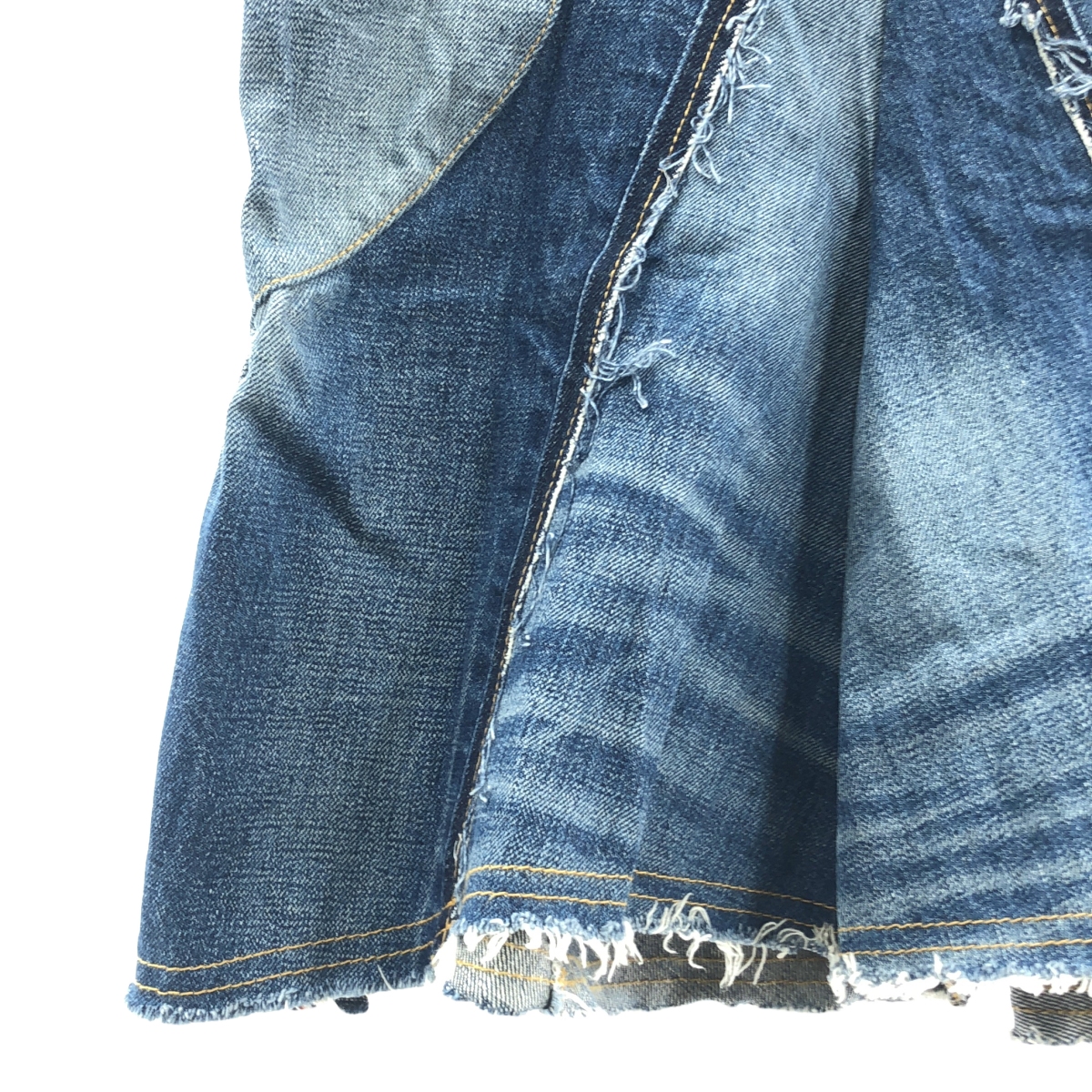 JUNYA WATANABE COMME des GARCONS / ジュンヤワタナベ 再構築 デニム タイト ロングスカート