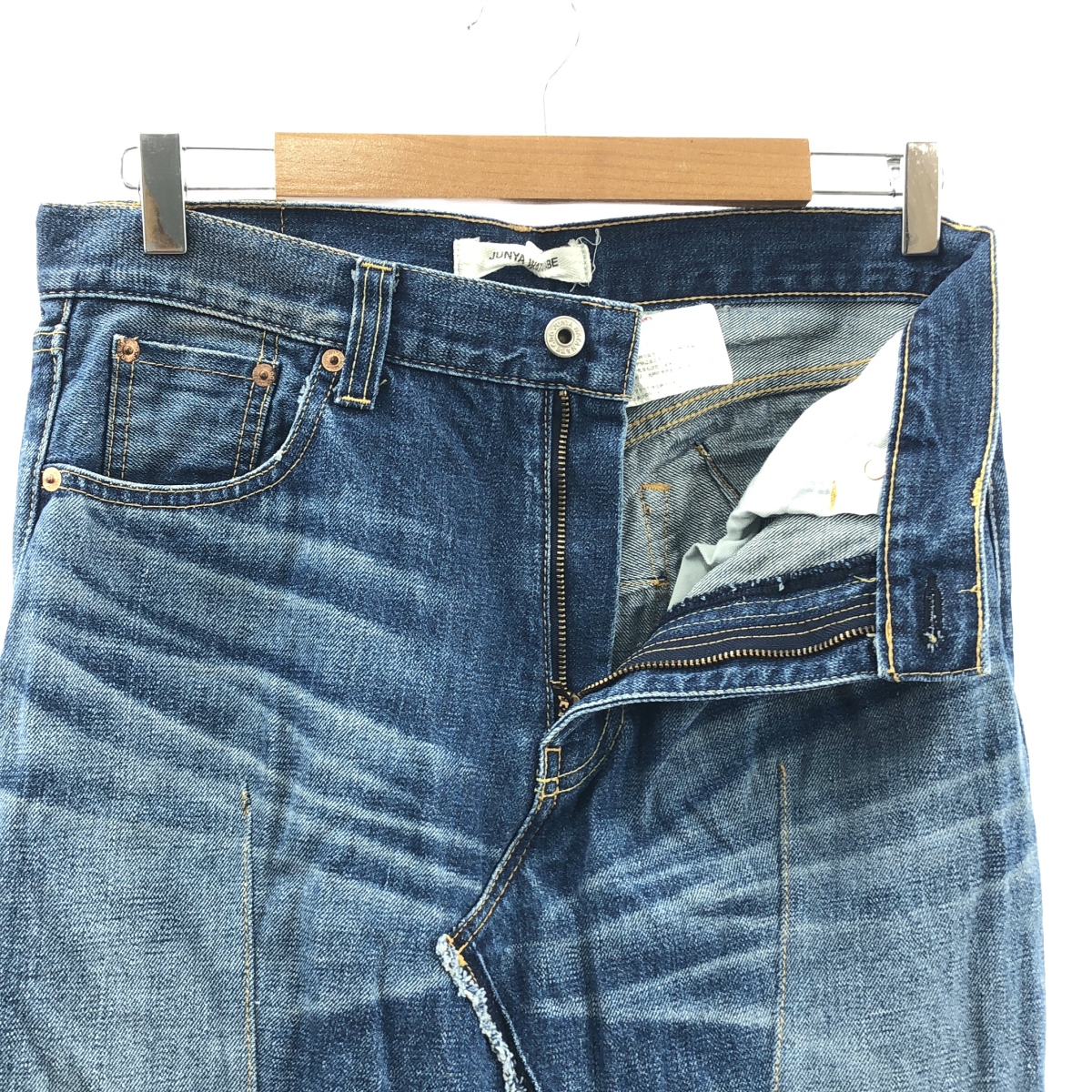 JUNYA WATANABE COMME des GARCONS / ジュンヤワタナベ 再構築 デニム タイト ロングスカート