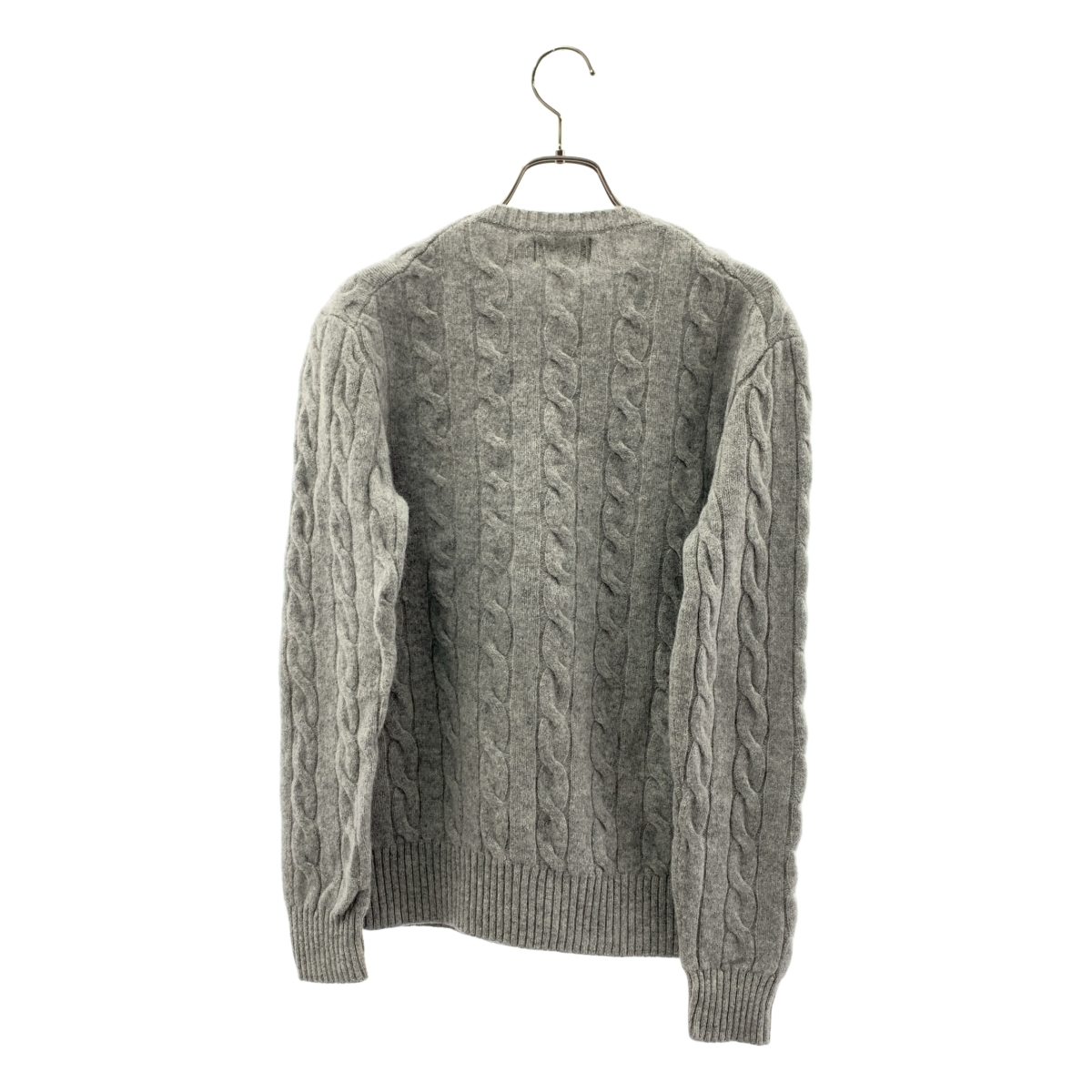 POLO RALPH LAUREN / ポロラルフローレン ウール クルーネック ケーブルニット