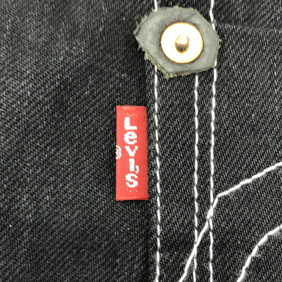 JUNYA WATANABE MAN / ジュンヤワタナベマン ×Levi's リーバイス / コットン ブラックデニムコート