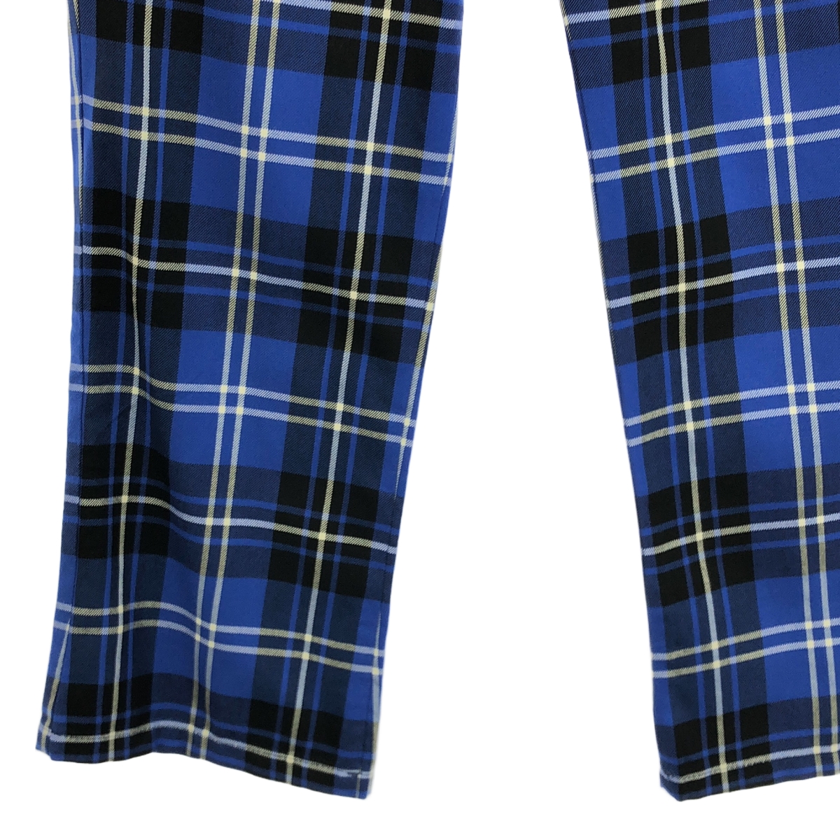 tricot COMME des GARCONS / トリココムデギャルソン チェック ブーツカット フレア スラックスパンツ