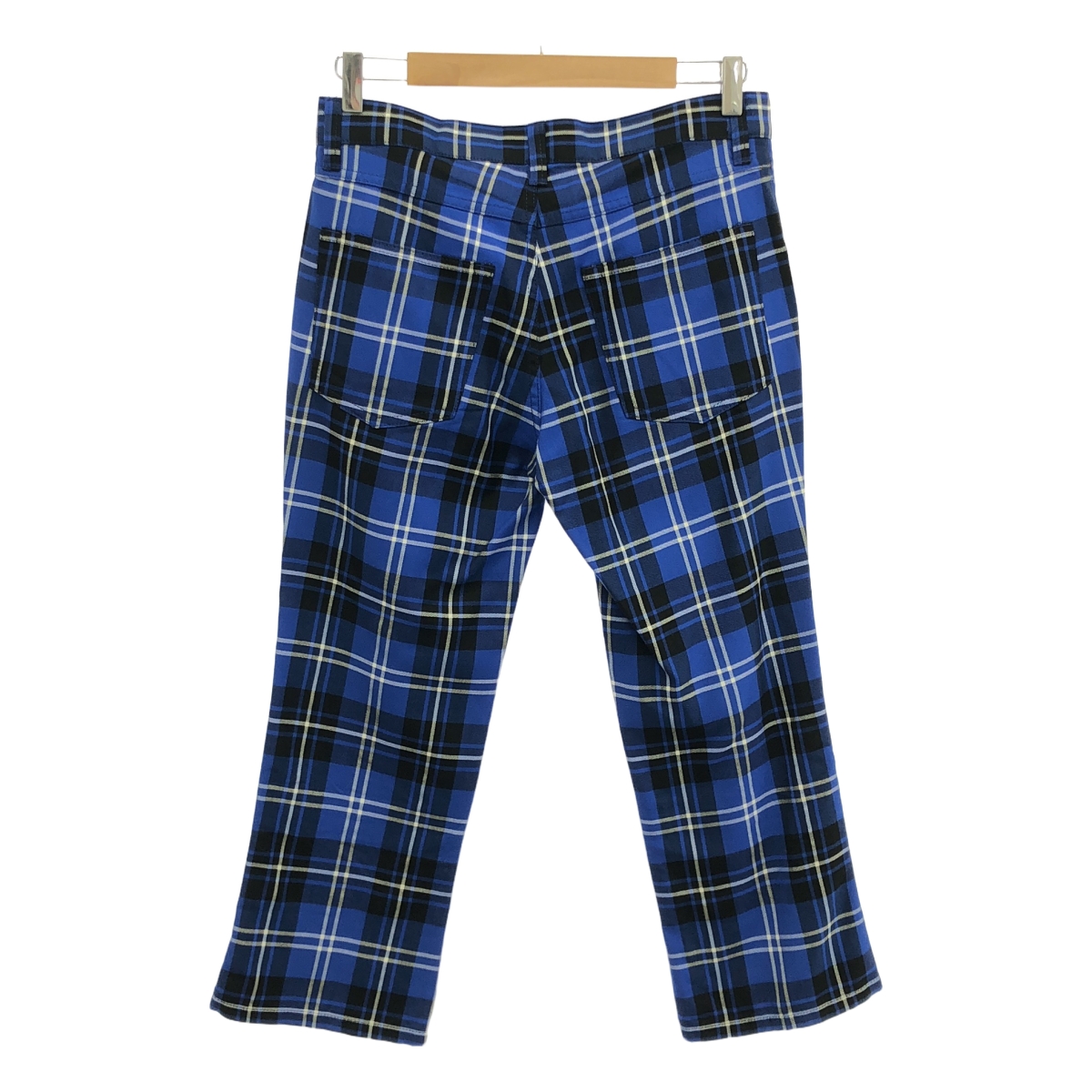 tricot COMME des GARCONS / トリココムデギャルソン チェック ブーツカット フレア スラックスパンツ