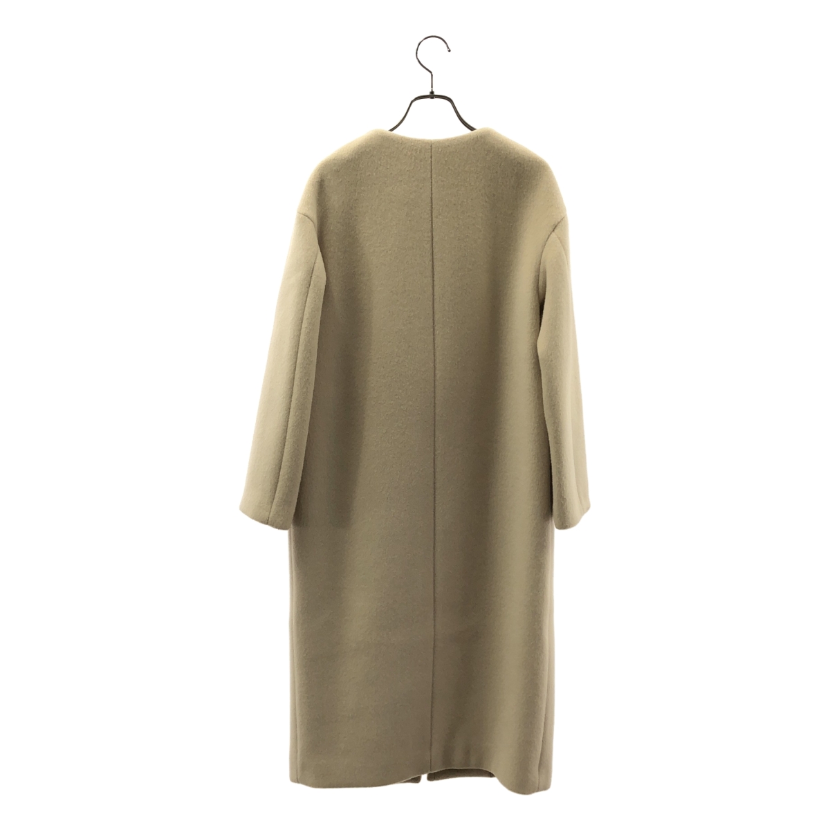 IENA / イエナ ラムウールノーカラーロングコート