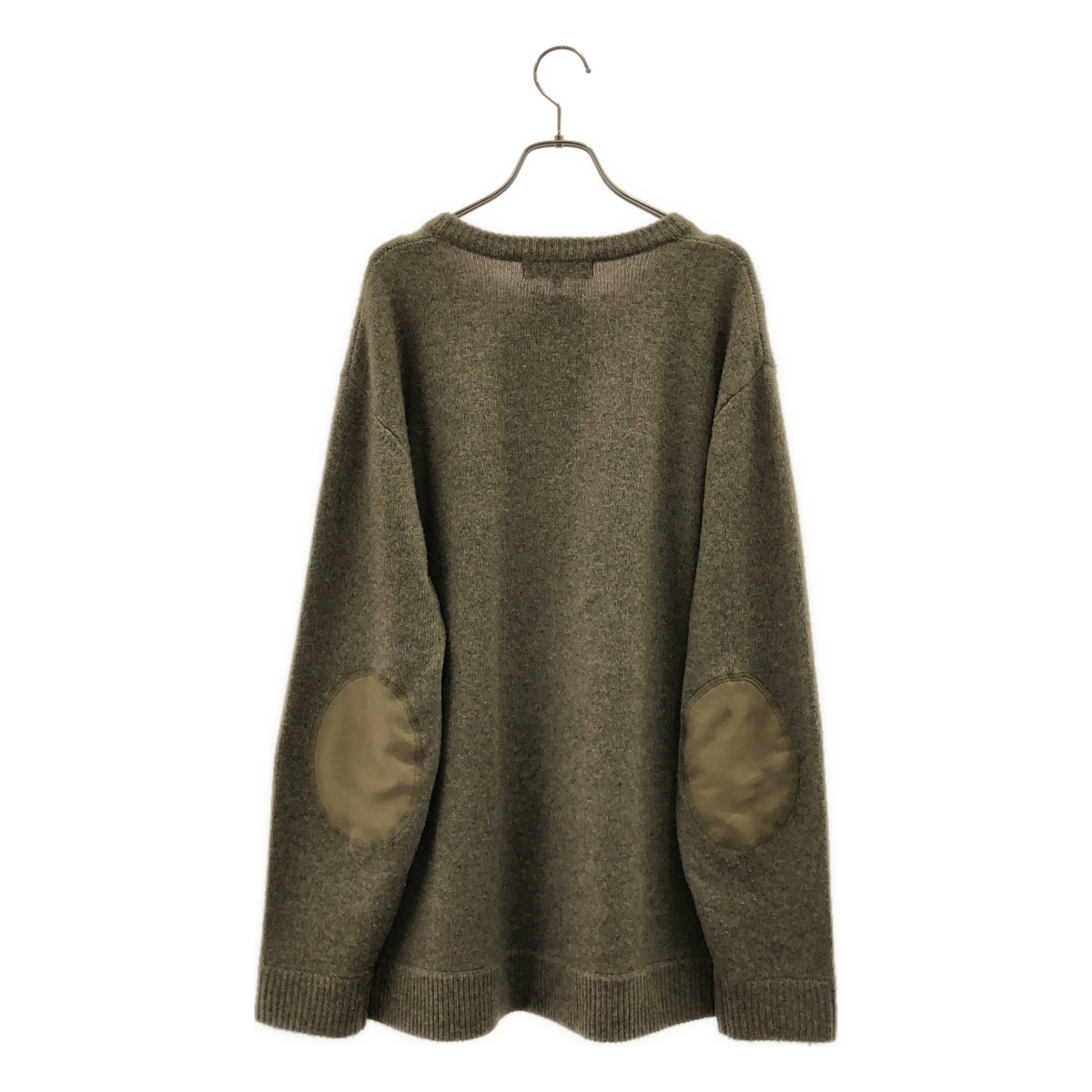 その他 HAMILTON LAMBSWOOL / ハミルトンラムズウール エルボーパッチ ニット セーター