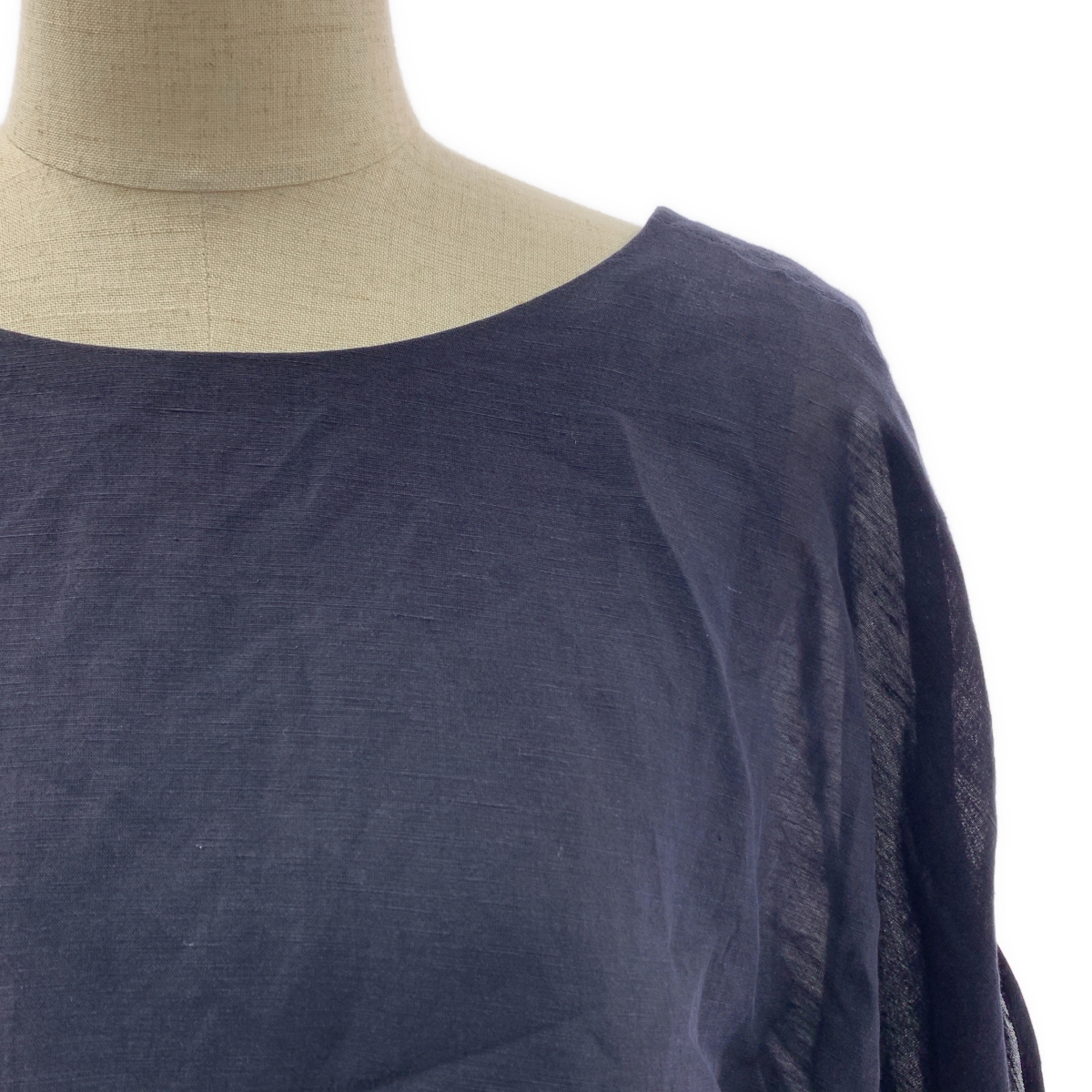 VERMEIL par iena / ヴェルメイユパーイエナ 異素材コンビワンピース