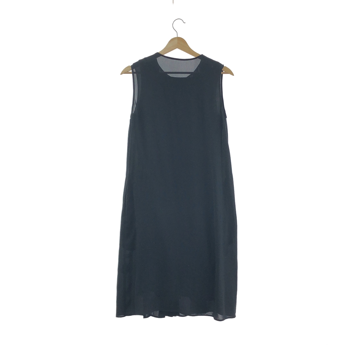 その他 インナー付き レイヤード ノースリーブ ドレス ワンピース