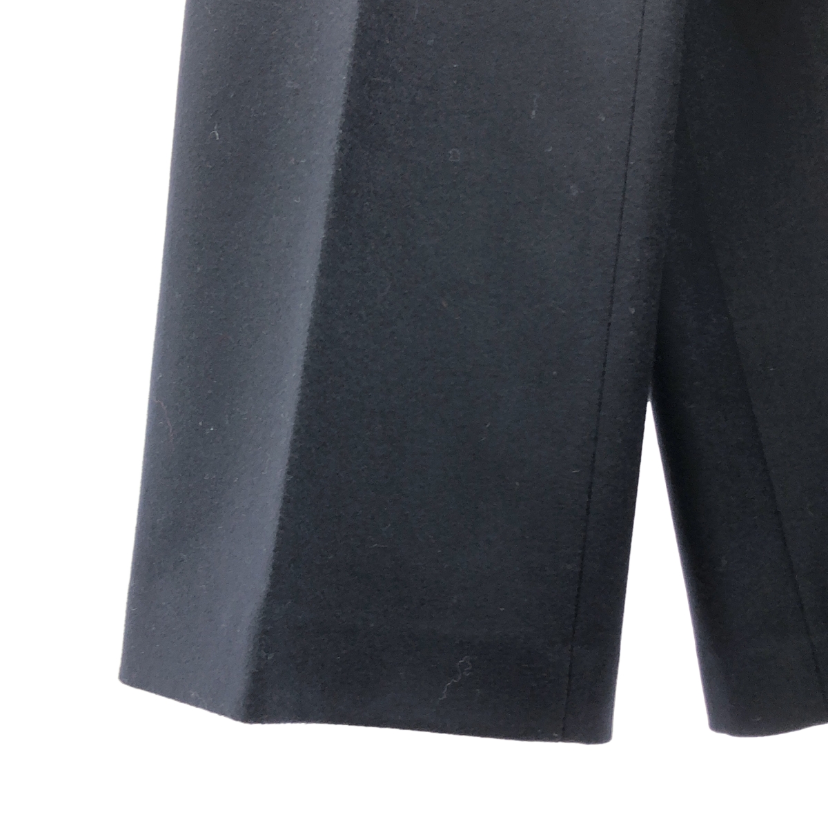 INSCRIRE / アンスクリア ウール バックレースアップ ワイドパンツ