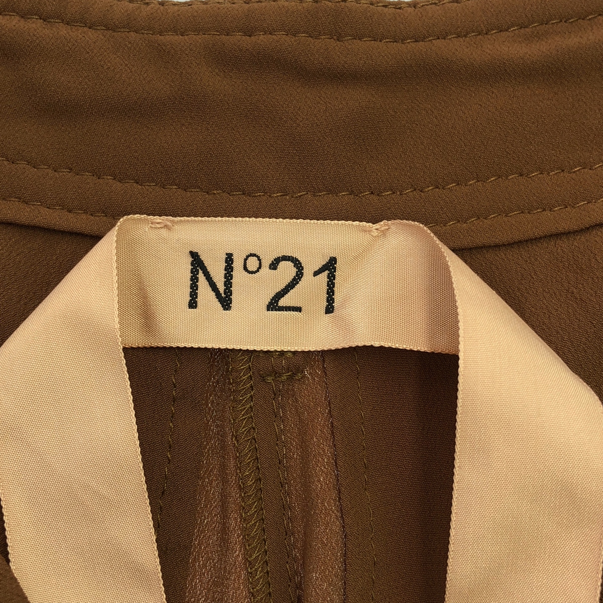 N°21 / ヌメロヴェントゥーノ シルク混 カーゴパンツ