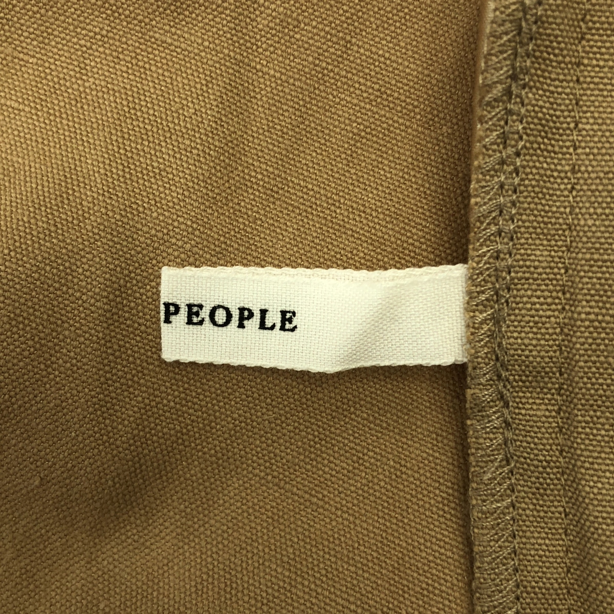 PLAIN PEOPLE / プレインピープル オーバーシルエット バックジップ サイドポケット スリット ワンピース