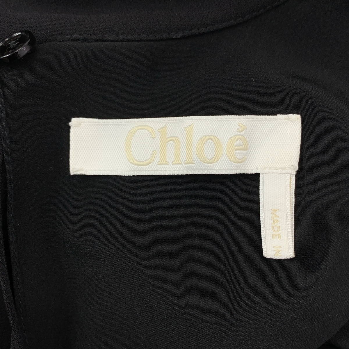 Chloe / クロエ オーバーシルエット ハイネック ドレス ワンピース / 裏地付き