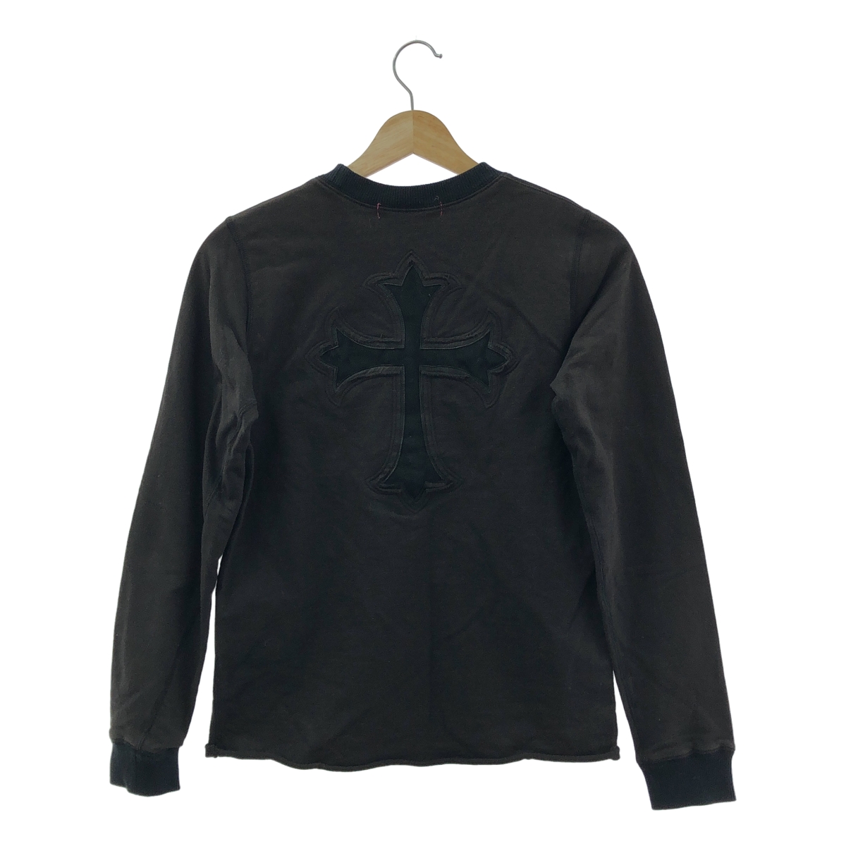 JUNYA WATANABE MAN PINK / ジュンヤワタナベマンピンク ビジュー チェーン カットオフ スウェット トレーナー