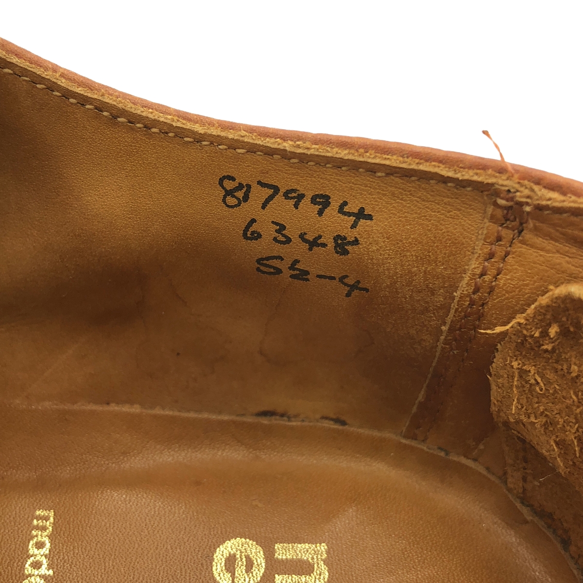 NEPENTHES / ネペンテス × Tricker's ウイングチップ ダービーバックストラップシューズ