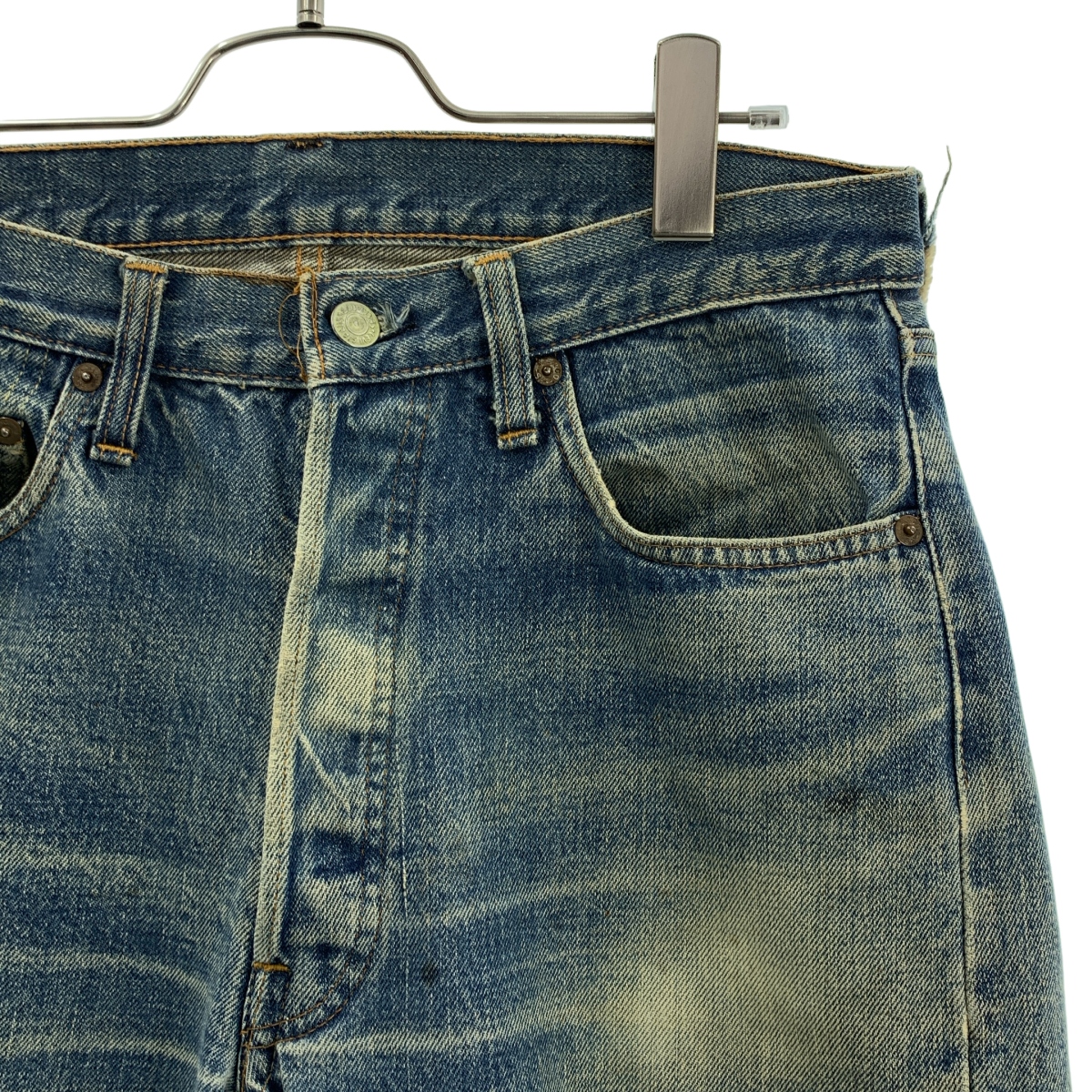 Levi's / リーバイス VINTAGE / ヴィンテージ 66前期 刻印6 ポケット裏シングル セルビッチ デニムパンツ