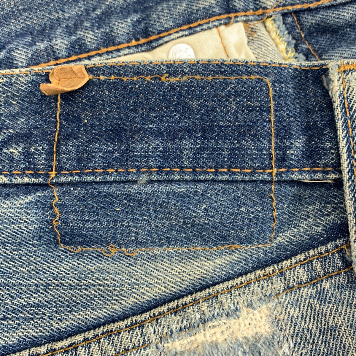 Levi's / リーバイス VINTAGE / ヴィンテージ 66前期 刻印6 ポケット裏シングル セルビッチ デニムパンツ