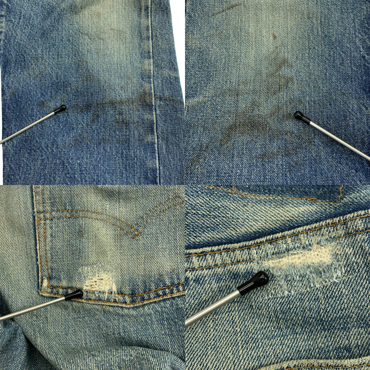 Levi's / リーバイス VINTAGE / ヴィンテージ 66前期 刻印6 ポケット裏シングル セルビッチ デニムパンツ