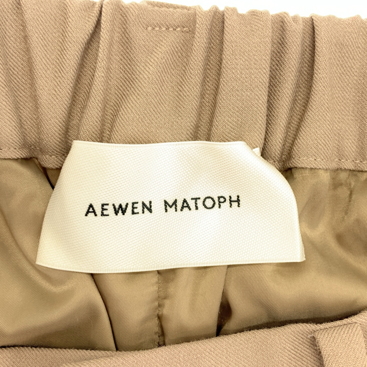 AEWEN MATOPH / イウエンマトフ コクーン ワイドパンツ2